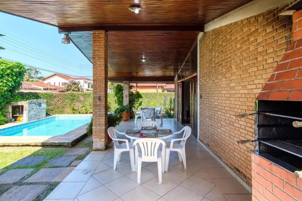 Bh4 - Bh4: Casa Com Piscina Ao Lado Da Praia Grande Ubatuba Exterior photo