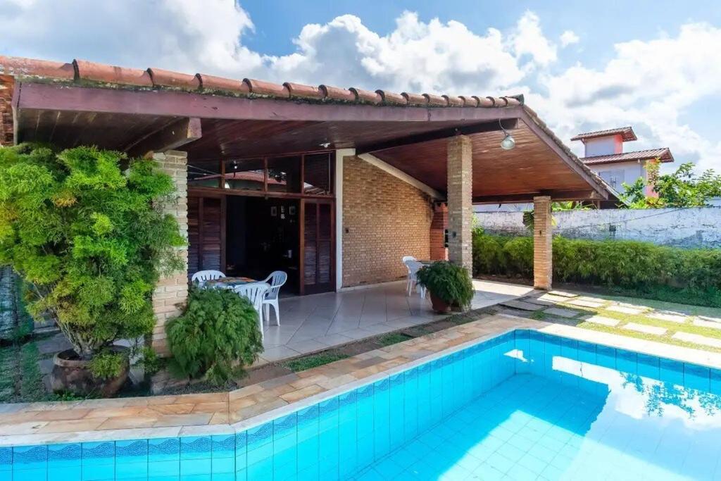 Bh4 - Bh4: Casa Com Piscina Ao Lado Da Praia Grande Ubatuba Exterior photo