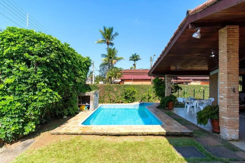 Bh4 - Bh4: Casa Com Piscina Ao Lado Da Praia Grande Ubatuba Exterior photo